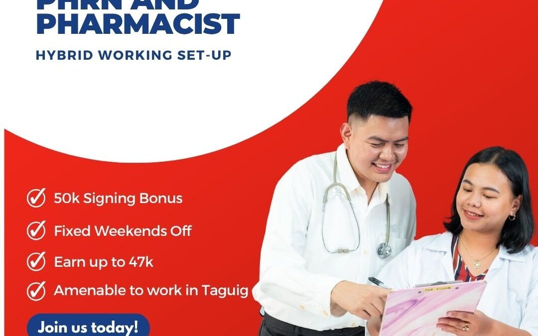 “PHRN Pharmacovigilance Jobs McKinley Taguig | Apply Today”